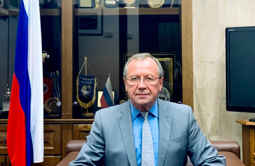 L'ambassadeur de Russie en Israël Anatoly Viktorov. (crédit photo: AMBASSADE DE RUSSIE)