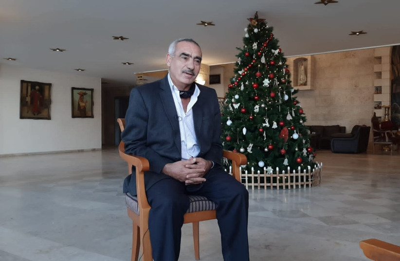 Elias al-Arja, an owner of the Bethlehem Hotel, said he does not expect business to significantly return to the city until next Christmas season. (photo credit: NOOR KHATIB)