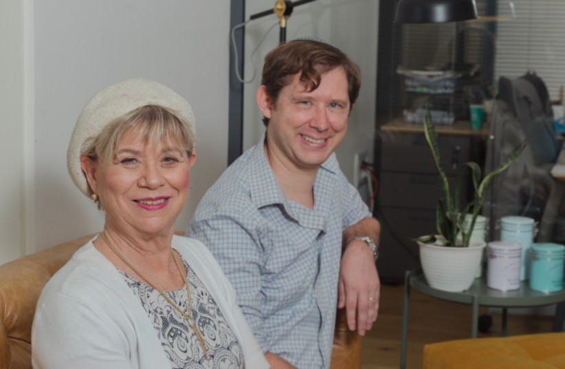 DrizzleX founders, Esther Altura and her son Ariel (photo credit: TAL RAVIV/PROPTECH ZONE)