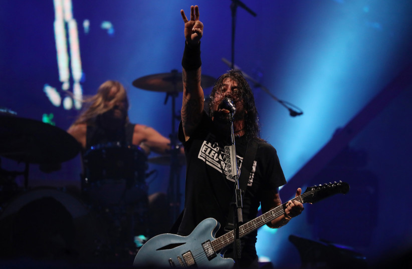 Foo Fighters' Dave Grohl (credit: REUTERS)