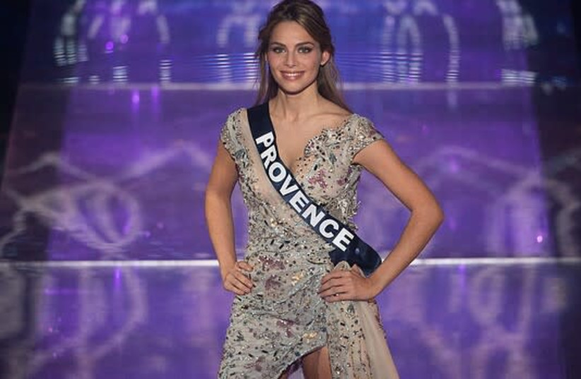 Miss Provence April Benayoum  (photo credit: AFP/LOIC VENANCE)