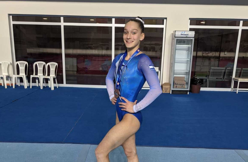 Israeli Gymnast Lihi Raz (photo credit: Courtesy)