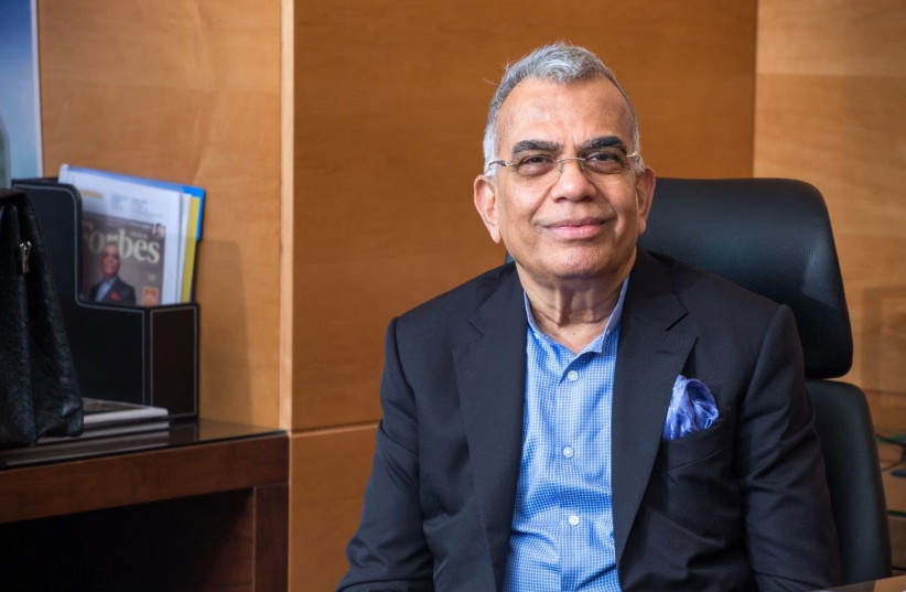 PNC Menon is the founder of Sobha Realty and sees potential in new peace between Israel and the UAE. (photo credit: COURTESY SOBHA REALTY)
