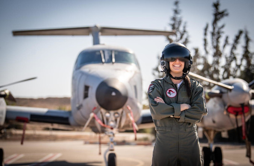 Boston-native Lt. O is the first US woman to graduate from the IAF's pilot's course. (photo credit: IAF)