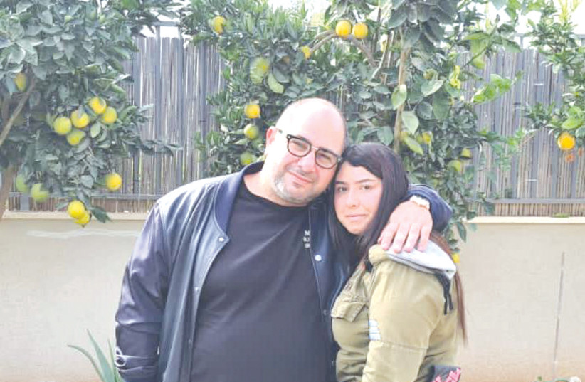 NAUM KOEN with his Israeli niece, Danielle. (photo credit: Courtesy)