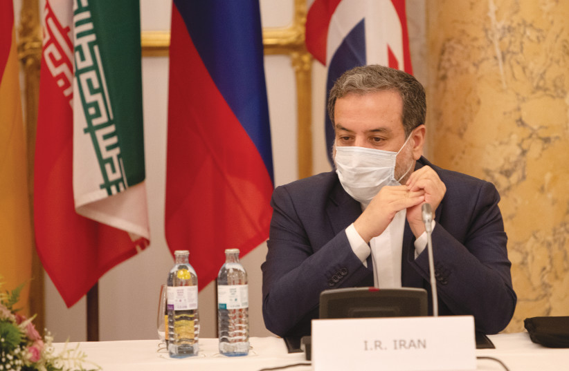 IRANIAN NUCLEAR negotiator Abbas Araqchi attends a meeting of the JCPOA Joint Commission in Vienna, Austria, in September. (photo credit: EUROPEAN COMMISSION/REUTERS)