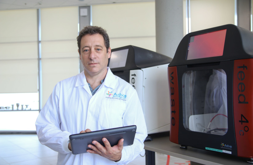 ADVA BIOTECHNOLOGY CEO and founder Dr. Ohad Karnieli (photo credit: BAR GUTHARTS)