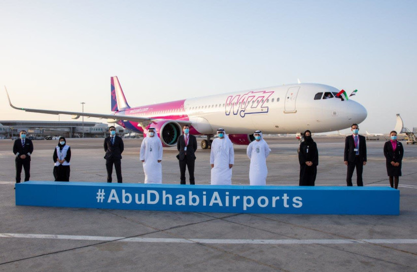Wizz Air to offer Israel's first direct flight to Abu Dhabi. (photo credit: Courtesy)