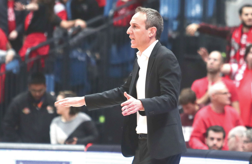 OUTGOING HAPOEL JERUSALEM coach Oded Katash will take over the sidelines at Greek club Panathinaikos while he remains in charge of the Israel National Team. (photo credit: DANNY MARON)