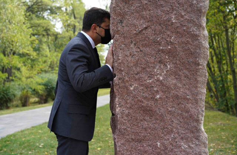 Ukrainian president approves Babyn Yar memorial concept - The Jerusalem