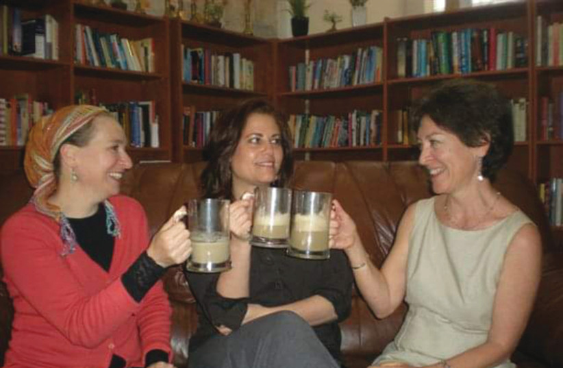 ONE THING the ladies can always agree upon is their love of lattes. (photo credit: Courtesy)