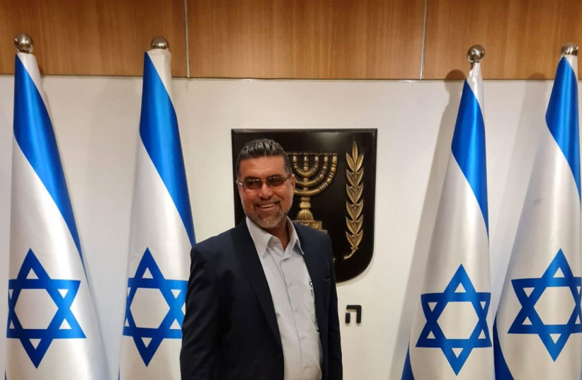 Nael Zoabi, first ever Arab candidate in the Likud Party, Thursday, February 4, 2020. (photo credit: Courtesy)