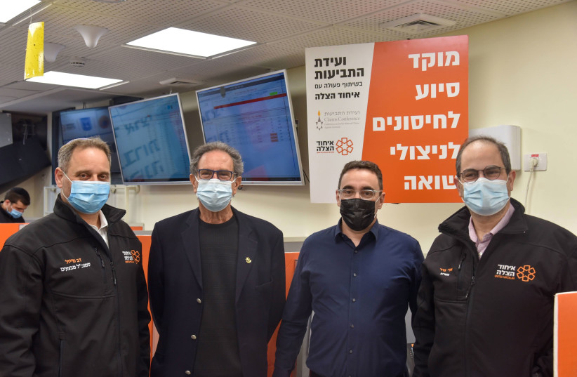 United Hatzalah is helping vaccinate Holocaust survivors against COVID-19. (photo credit: YECHIEL GORFEIN)