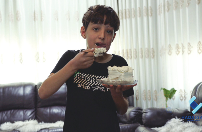 11-year-old Yusef Jadata (photo credit: DAVID ZEV HARRIS)