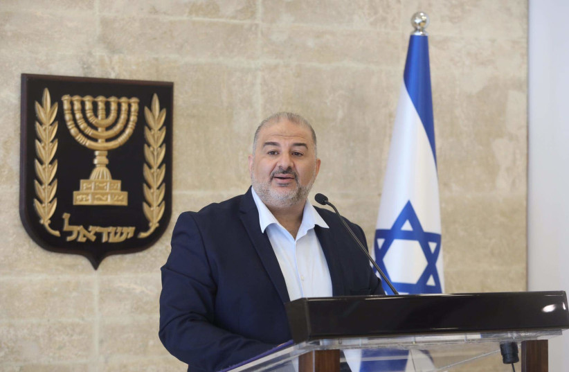 Ra'am Party leader Mansour Abbas. (photo credit: MARC ISRAEL SELLEM/THE JERUSALEM POST)