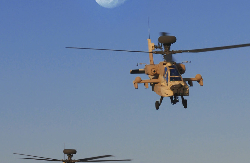 Apache Choppers. (credit: BOEING)