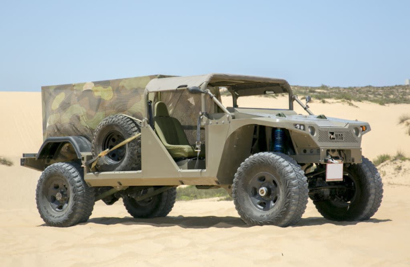 Z-MAG all-terrain vehicle. (photo credit: IAI)