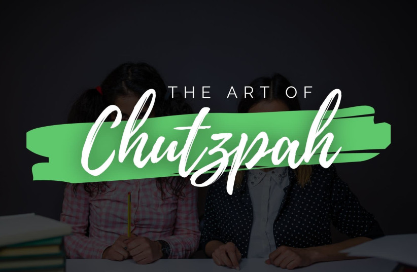 What a load of cheek First ever course in Chutzpah launches worldwide