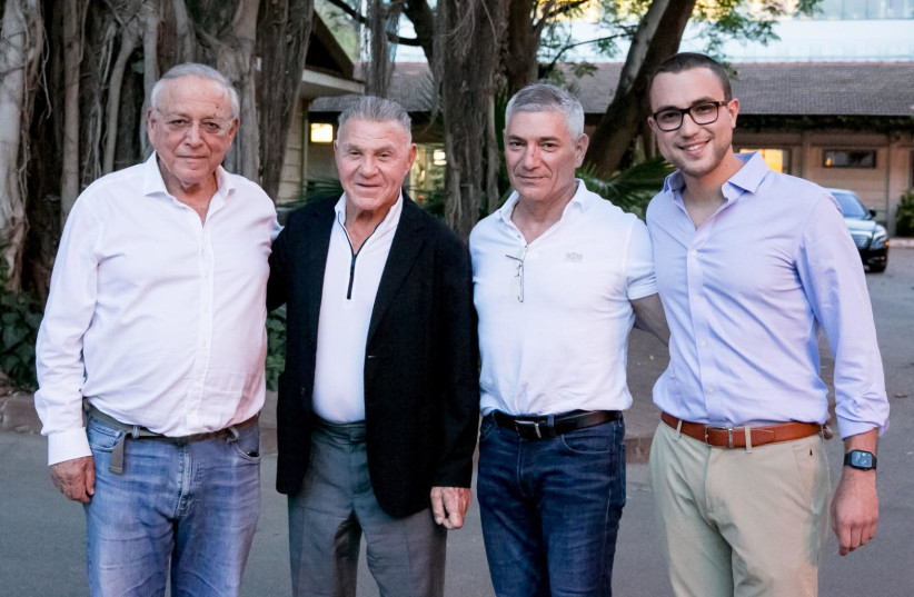 Uriel Reichman, Eli, Yoav and Omer Papouchado (credit: OFER AMRAM)
