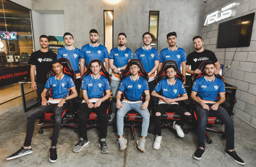 THE PLAYERS of Team Finest are taking Israeli esports to the next level. (credit: OR GLICKMAN)