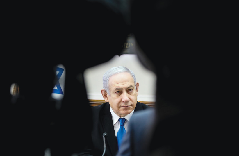 BENJAMIN NETANYAHU is keenly aware of history and attuned to his place in it. (photo credit: MARC ISRAEL SELLEM/THE JERUSALEM POST)