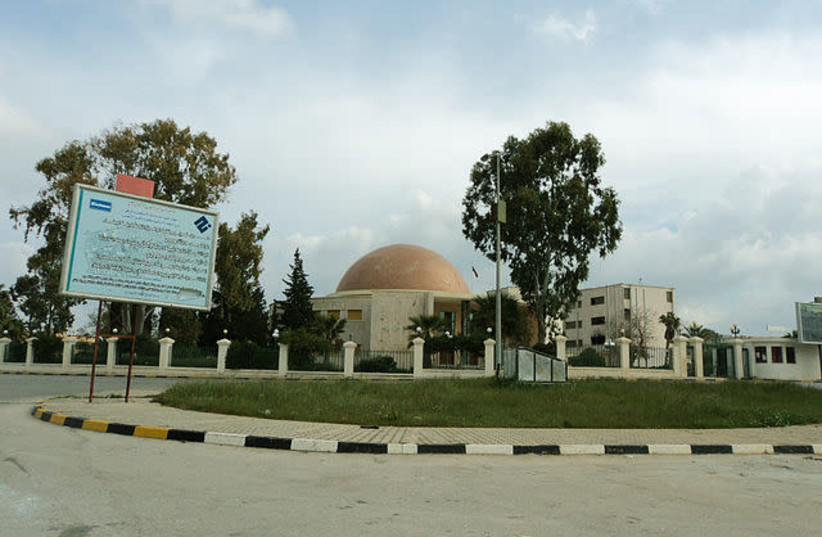 Former Libyan Parliament Hall - in the northeastern city of Bayda, Libya. (photo credit: Wikimedia Commons)