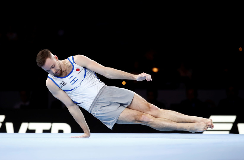 Israeli gymnast Artem Dolgopyat (photo credit: REUTERS)