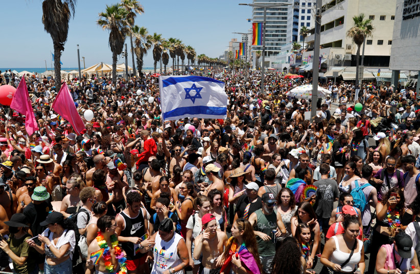 Tel Aviv's Pride Parade (photo credit: CORINNA KERN/REUTERS)