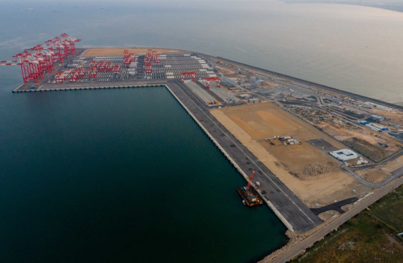 Haifa's new Gulf Port (credit: RAANAN COHEN)