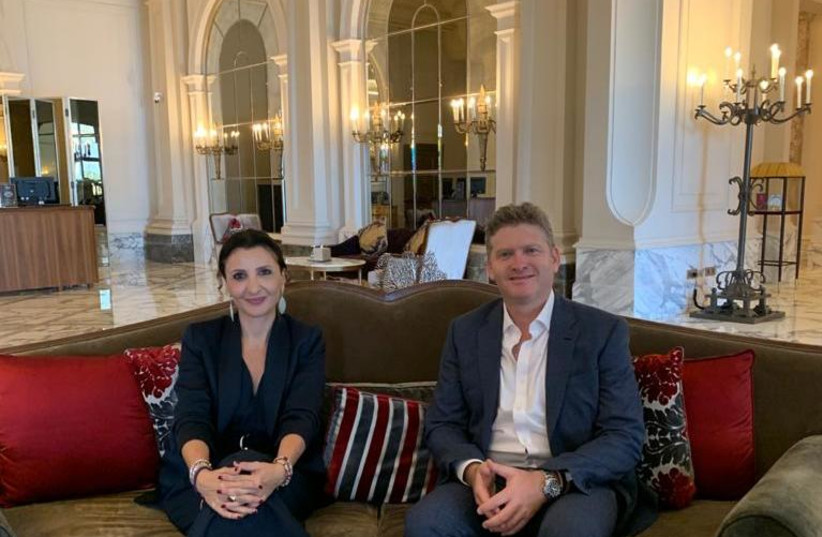 Fleur Hassan-Nahoum and Dorian Barak (photo credit: ABDULLA BAQER)