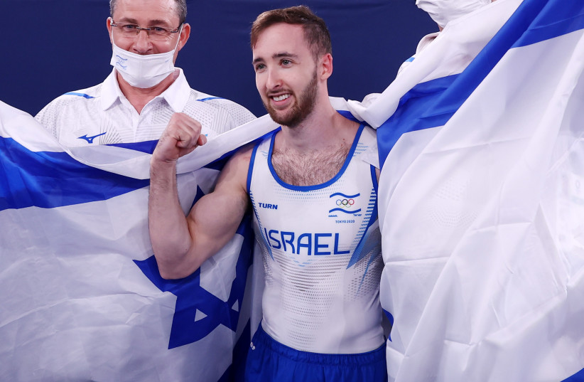  Israeli Olympian Artem Dolgopyat. (photo credit: REUTERS)