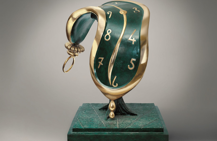  DALI’S INSTANTLY recognizable melting watch is a recurring motif across the exhibition.  (credit: Art Investment Partners SL)