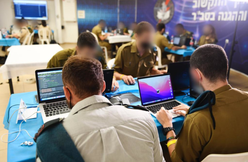  IDF soldiers compete in a multinational Capture the Flag cyber drill (credit: IDF SPOKESPERSON'S UNIT)