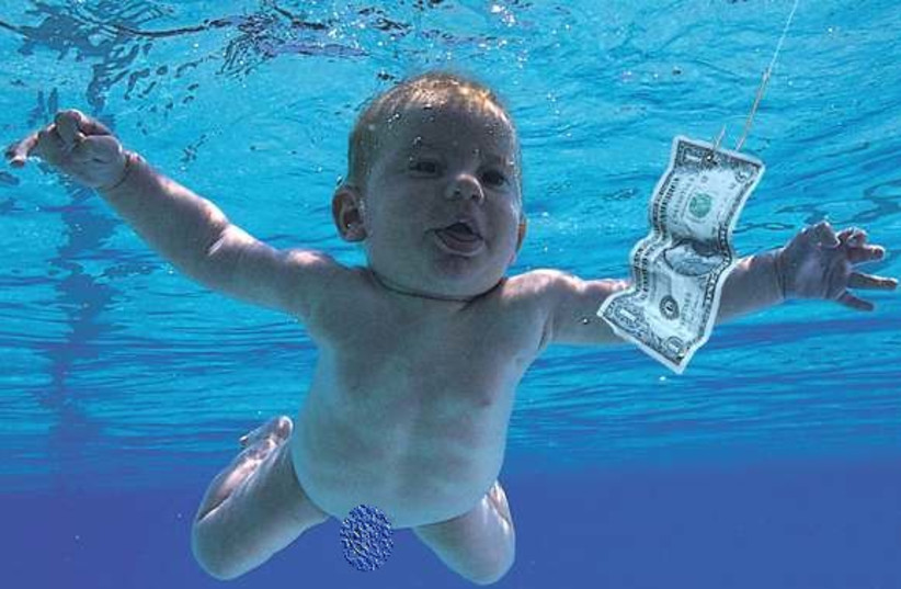  "Nevermind" album cover by Nirvana (photo credit: FLICKR)