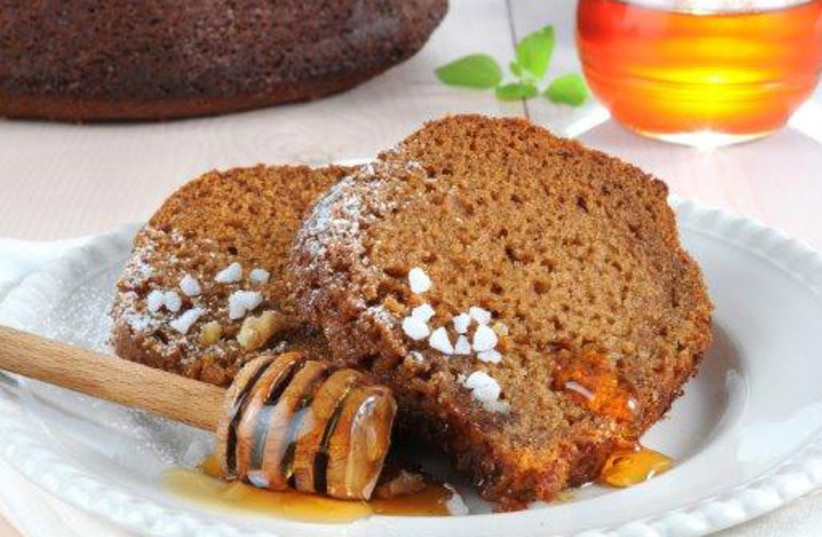  Spiced honey cake (photo credit: PASCALE PEREZ-RUBIN)