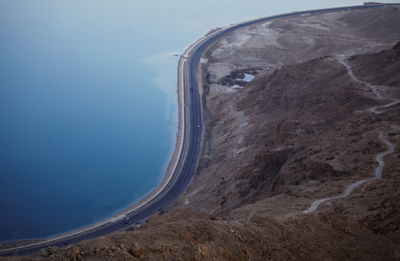  JONAS' LIFE-CHANGING moment was overcoming his car stalling at the Dead Sea. (photo credit: AMIR COHEN/REUTERS)