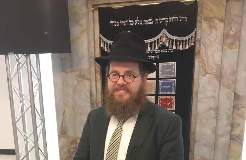  RABBI SLOMO KOVES, chief rabbi of the Chabad affiliate Association of Hungarian Jewish Communities. (credit: MICHAEL STARR)