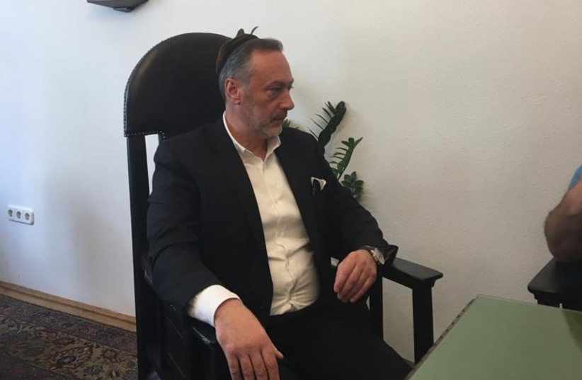  Robert Deutsch, President of Autonomous Orthodox Jewish Community of Hungary (MAOIH) (credit: MICHAEL STARR)