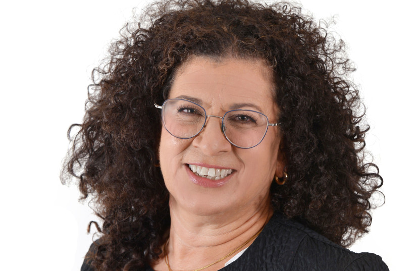  NURIT SHARVIT of the Culture and Sport Ministry: Encouraging girls to follow in the Olympians’ footsteps. (credit: MAYA LEVI)