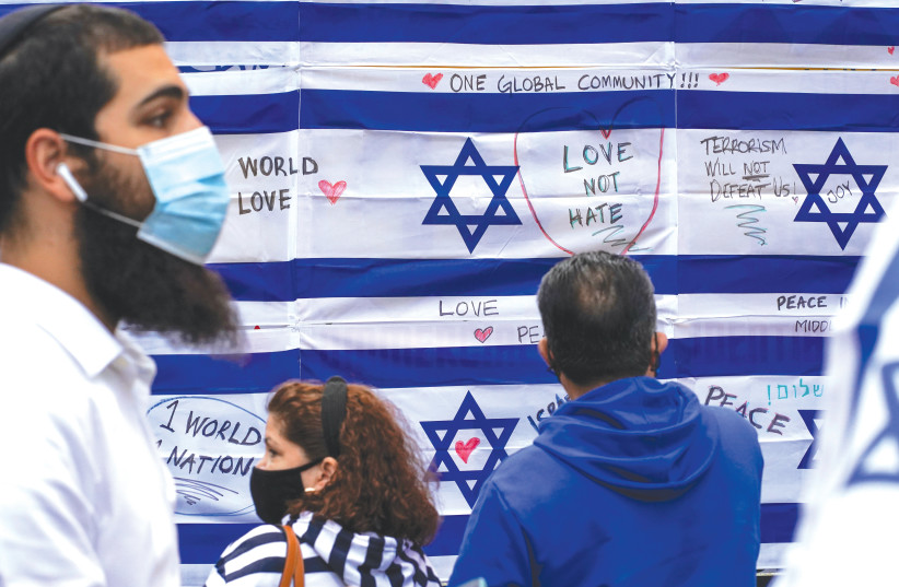  Whether in support or increasingly through criticism, Israel is what connects most American Jews to their Judaism.  (credit: REUTERS)