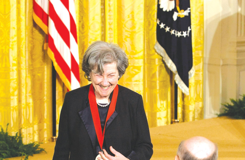  RUTH WISSE receives the National Humanities Medal in the White House in Washington, in 2007.  (photo credit: Alex Wong/Getty Images)