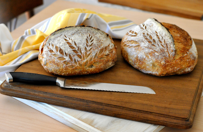  SOURDOUGH BREAD WITH SEEDS (credit: Courtesy)
