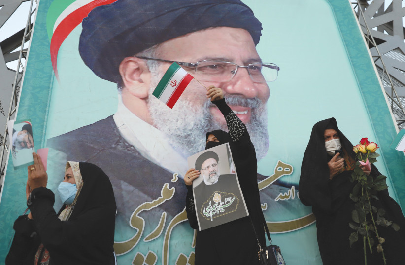  Will Iranian President Ebrahim Raisi lead the breakout to military-grade uranium? (credit: REUTERS)