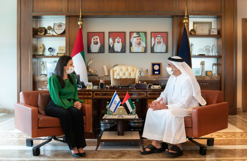  Interior Minister Ayelet Shaked visits the UAE (credit: Courtesy)