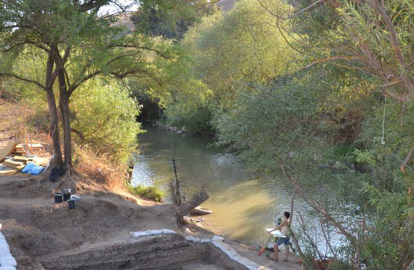  Dureijat site on the Jordan River (credit: PROF. GONEN SHARON, TEL HAI ACADEMIC COLLEGE)