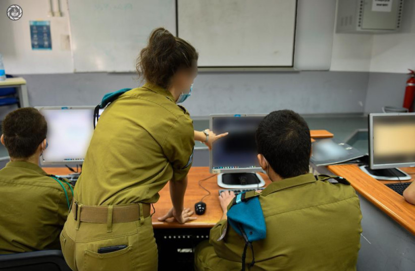   IDF soldiers compete in a multinational Capture the Flag cyber drill. (credit: IDF SPOKESPERSON'S UNIT)