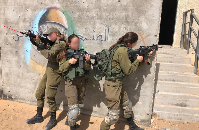 Soldiers from the IDF’s “Red Unit” (photo credit: IDF SPOKESPERSON'S UNIT)
