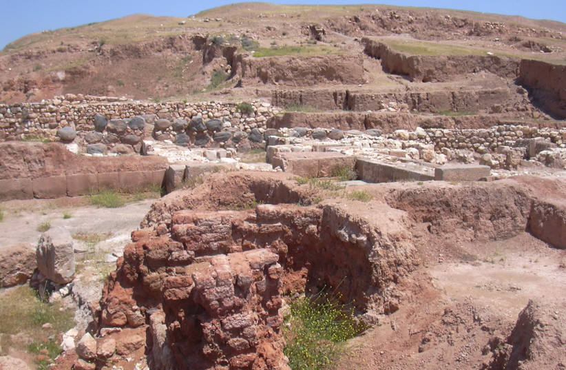  Ruins in Elba (Tell Mardikh), Syria. (credit: Wikimedia Commons)