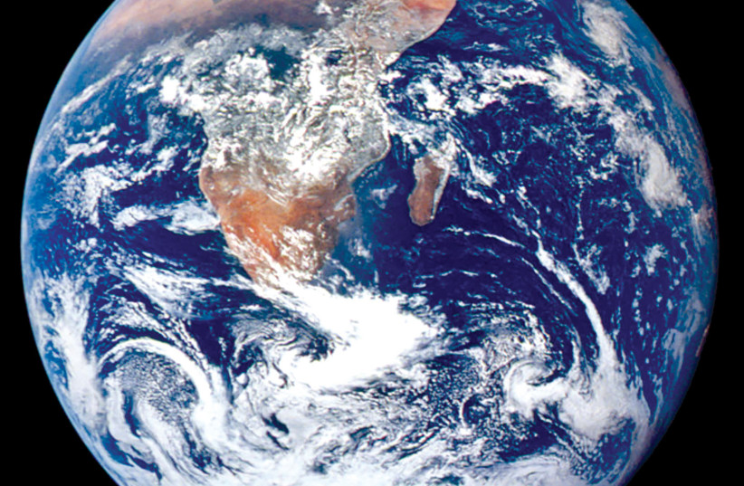  Earth as seen from space. (photo credit: NASA)