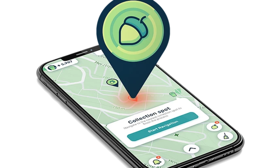  The CleanCoin app allows users to easily report or clean up trash piles around them and earn prizes. (photo credit: Courtesy)